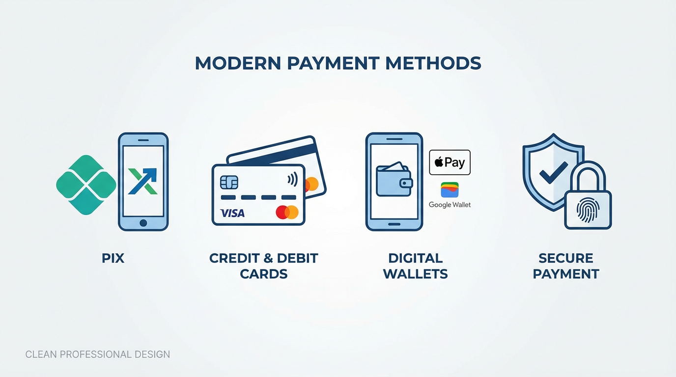 Métodos de Pagamento